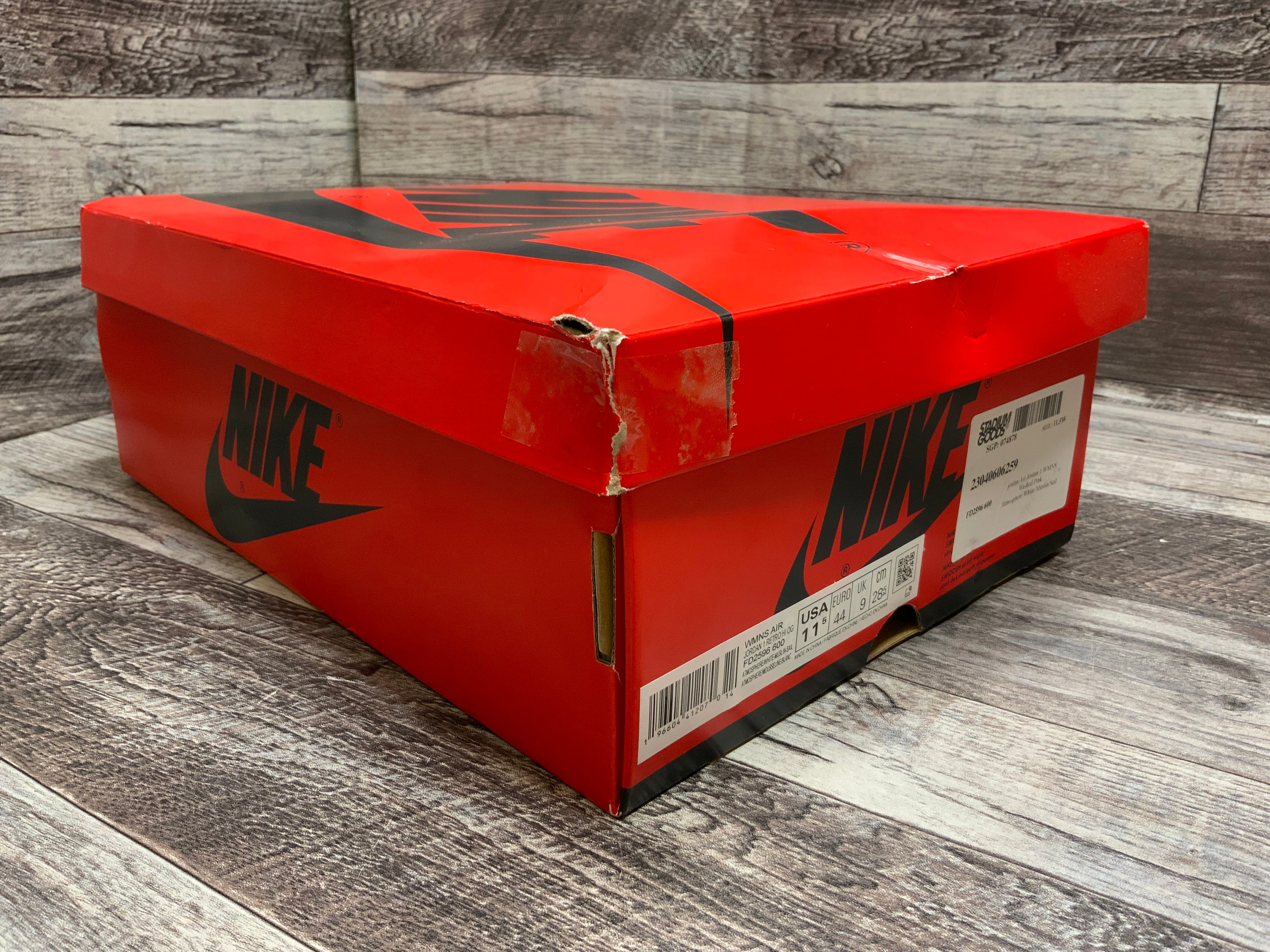 Nike Air Jordan 1 Retro Hi Og Washed Pink **Size 11.5** (8095310020846)